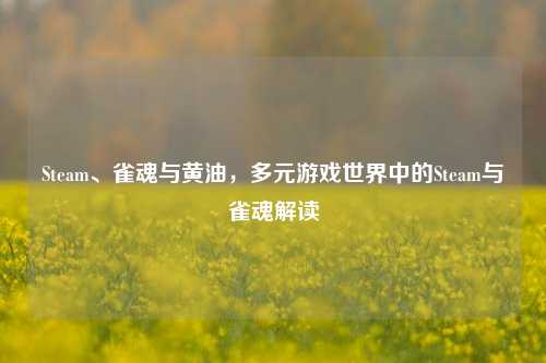 Steam、雀魂与黄油，多元游戏世界中的Steam与雀魂解读