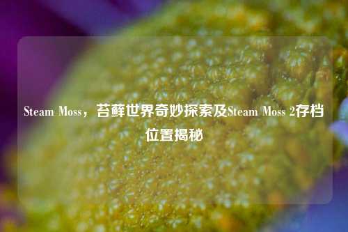 Steam Moss，苔藓世界奇妙探索及Steam Moss 2存档位置揭秘