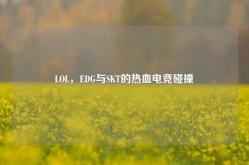 LOL，EDG与SKT的热血电竞碰撞