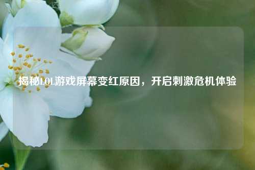 揭秘LOL游戏屏幕变红原因，开启刺激危机体验
