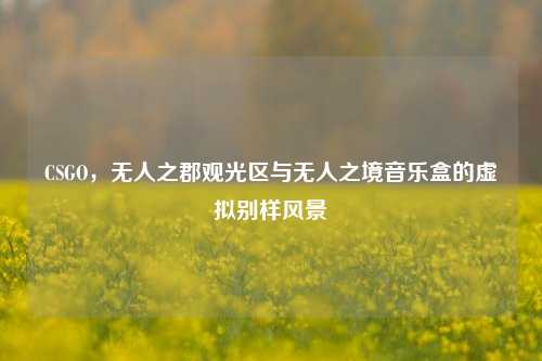CSGO,无人之郡观光区与无人之境音乐盒的虚拟别样风景