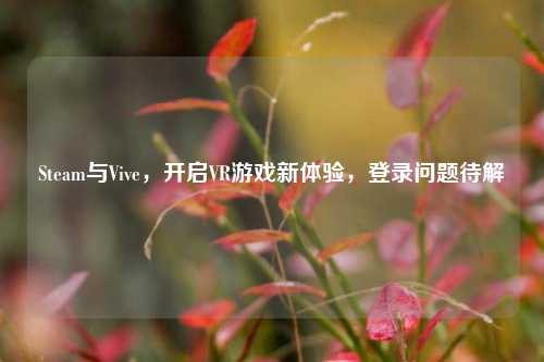 Steam与Vive，开启VR游戏新体验，登录问题待解