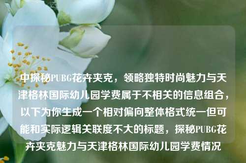 中探秘PUBG花卉夹克，领略独特时尚魅力与天津格林国际幼儿园学费属于不相关的信息组合，以下为你生成一个相对偏向整体格式统一但可能和实际逻辑关联度不大的标题，探秘PUBG花卉夹克魅力与天津格林国际幼儿园学费情况