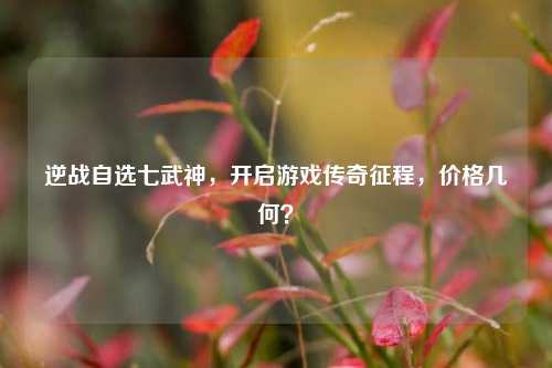逆战自选七武神，开启游戏传奇征程，价格几何？