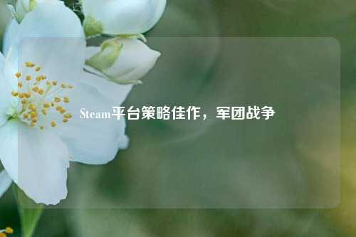 Steam平台策略佳作，军团战争