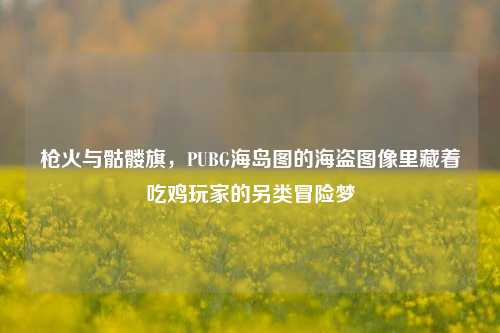 枪火与骷髅旗，PUBG海岛图的海盗图像里藏着吃鸡玩家的另类冒险梦