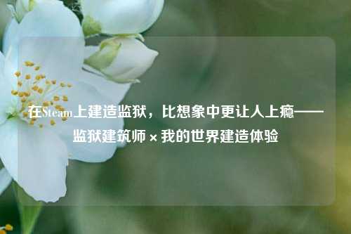 在Steam上建造监狱,比想象中更让人上瘾——监狱建筑师×我的世界建造体验