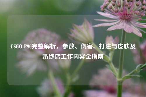 CSGO P90完整解析，参数、伤害、打法与皮肤及婚纱店工作内容全指南