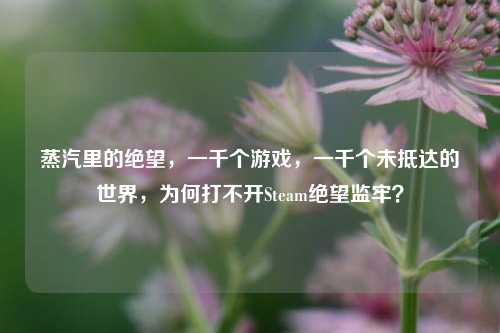 蒸汽里的绝望，一千个游戏，一千个未抵达的世界，为何打不开Steam绝望监牢？
